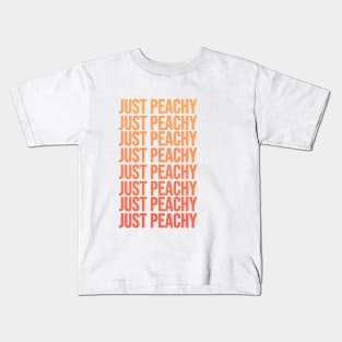 Just Peachy Kids T-Shirt